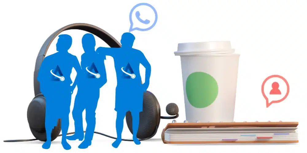 Molti - Services illust 3 Apello Call Center Team